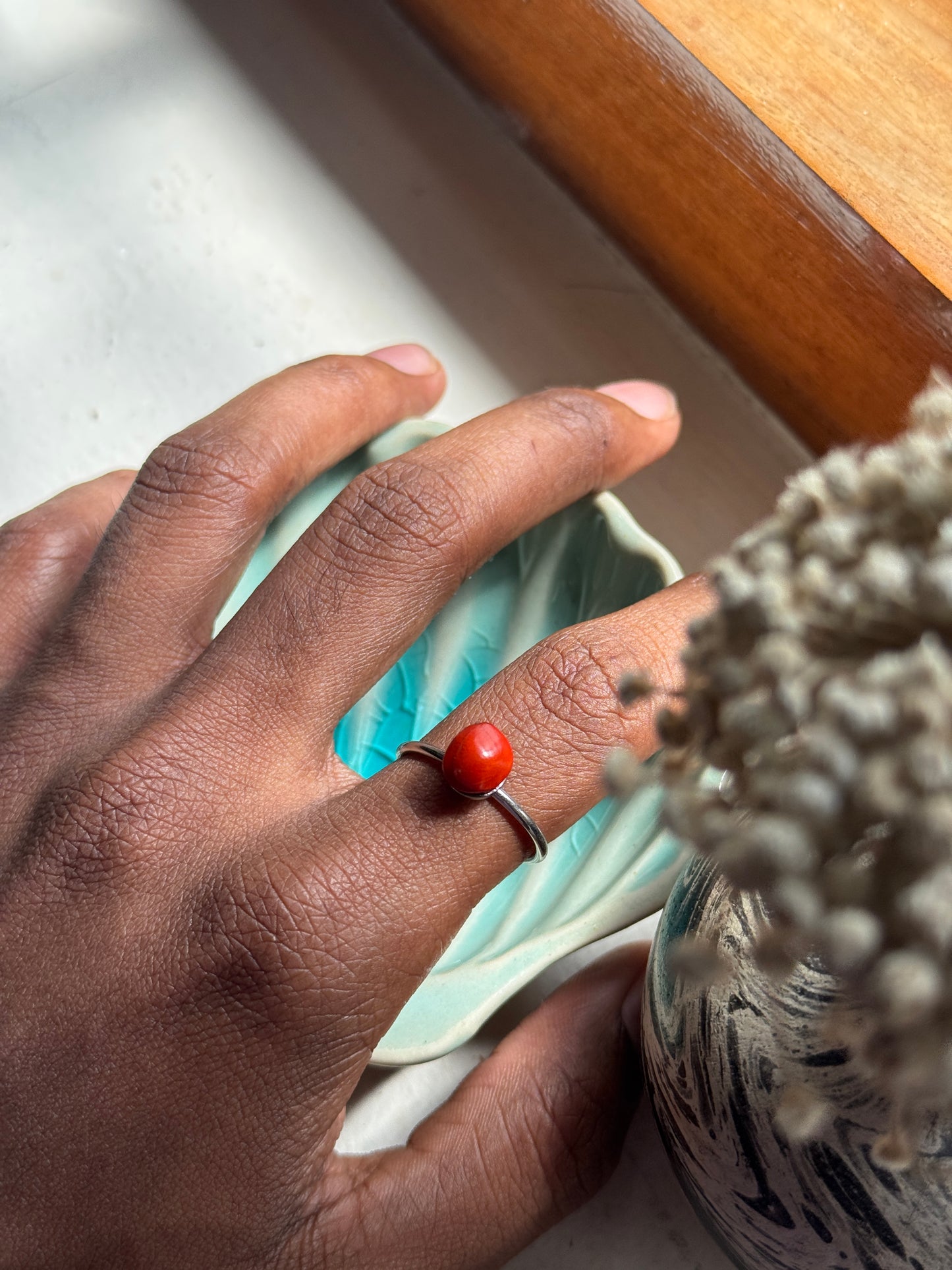 Manjadi ring ( stainless steel & adjustable)