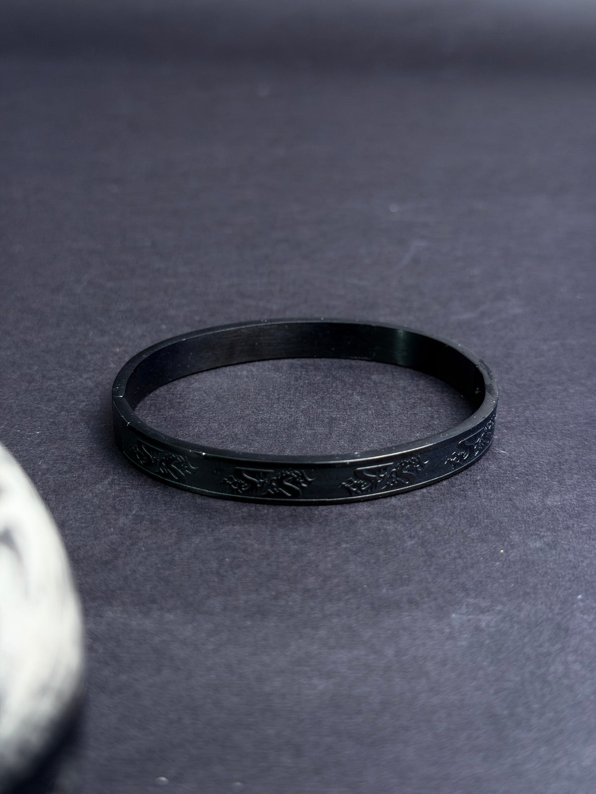 Dragon Stainless steel cuff bracelet
