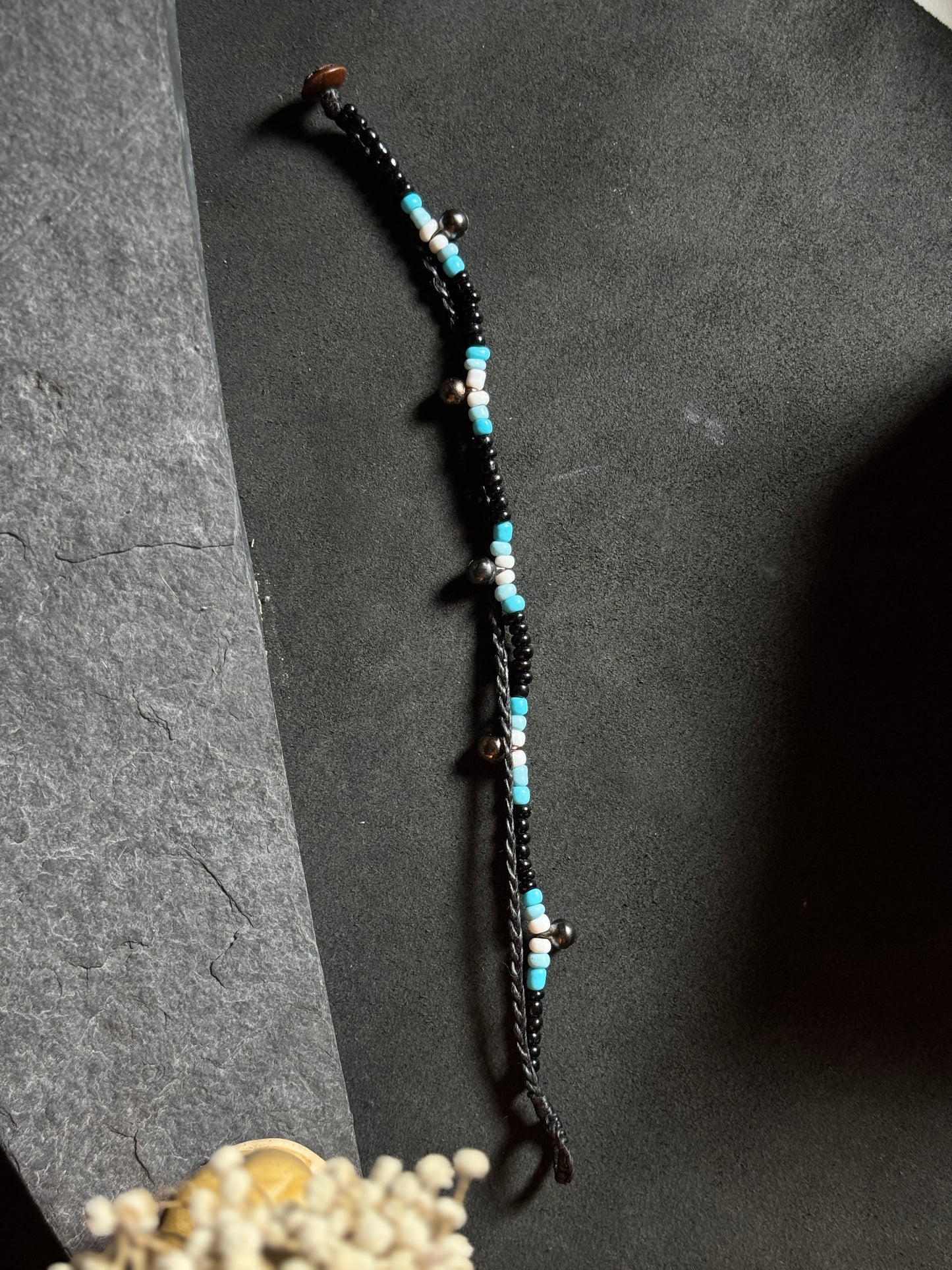 2 layer sound making ghungroo bells anklet