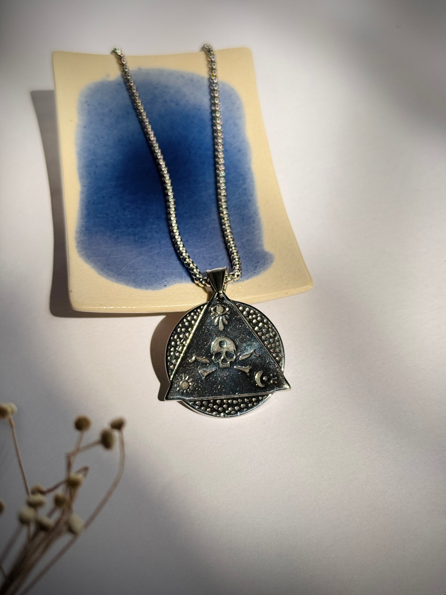 Illuminati premium stainless steel necklace