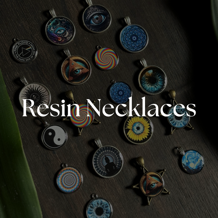 Printed resin coated chains