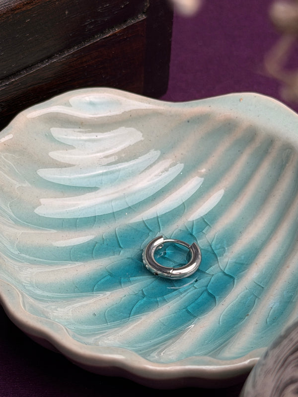Crystal Edge Hoop