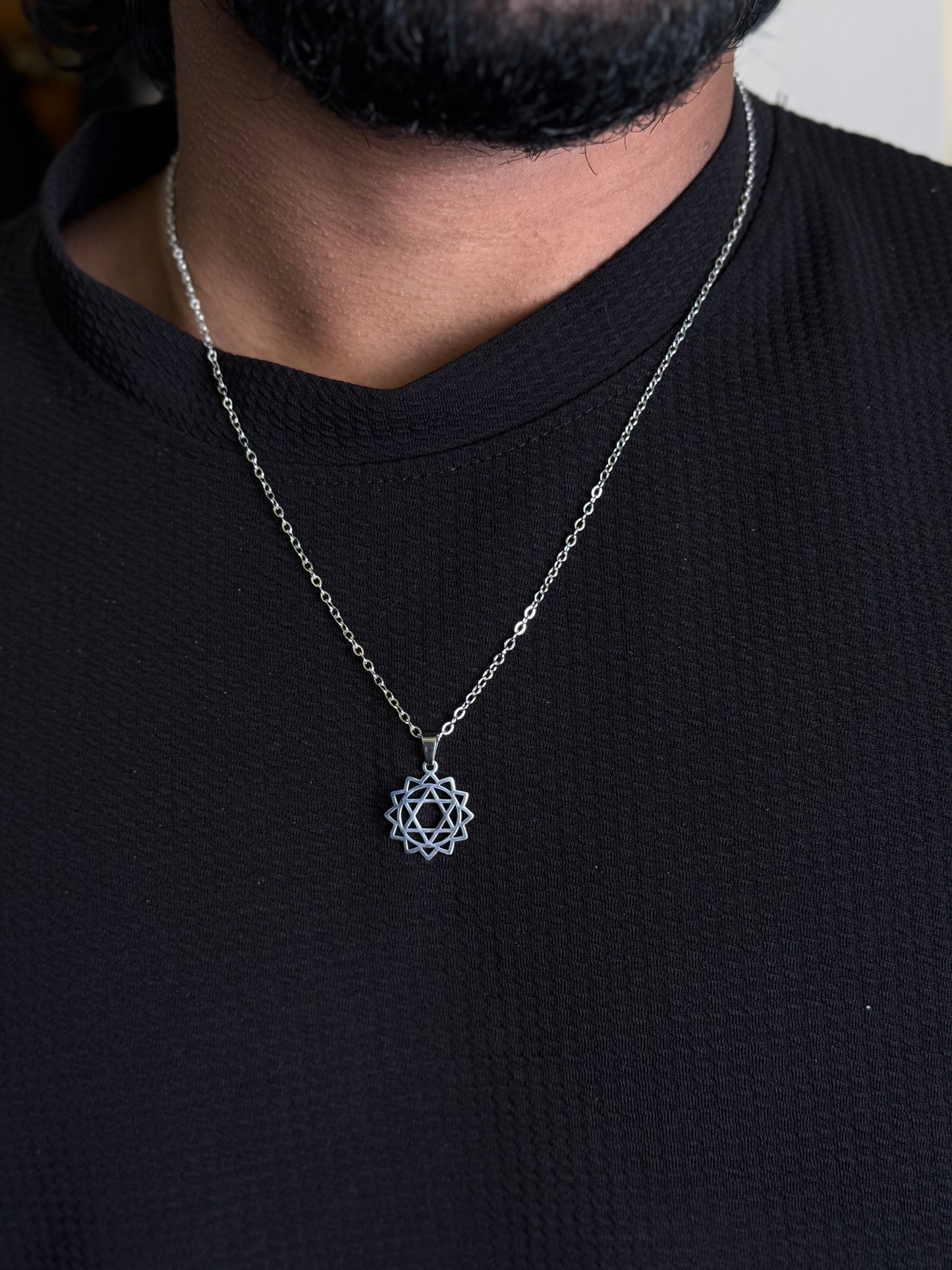Sacred geometry Stainless steel necklace