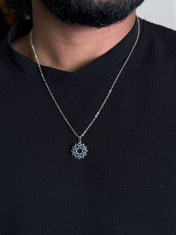Sacred geometry Stainless steel necklace