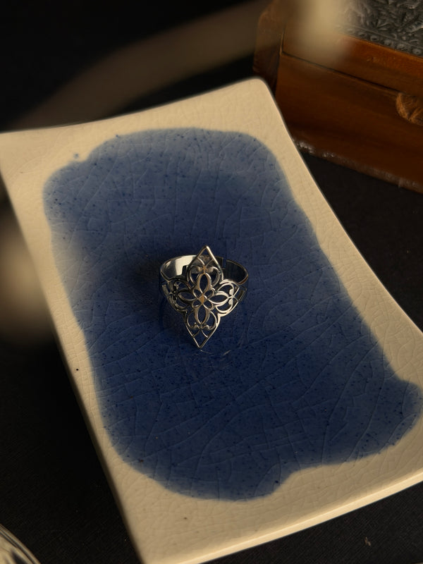 Witchcraft stainless steel adjustable ring