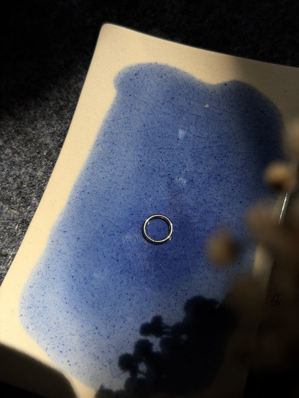 Virat Kohli earring  / nose ring ( silver colour )