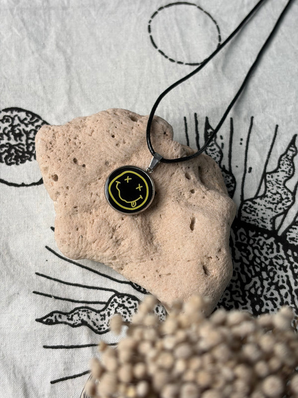 Nirvana resin necklace