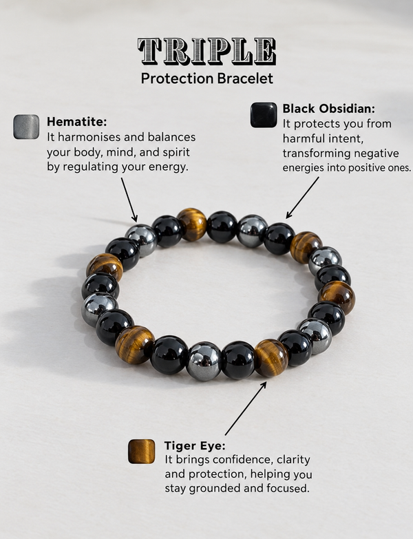 Triple  protection bracelet