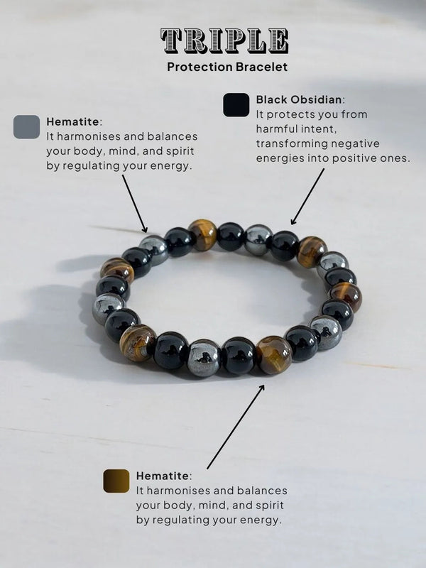Triple  protection bracelet