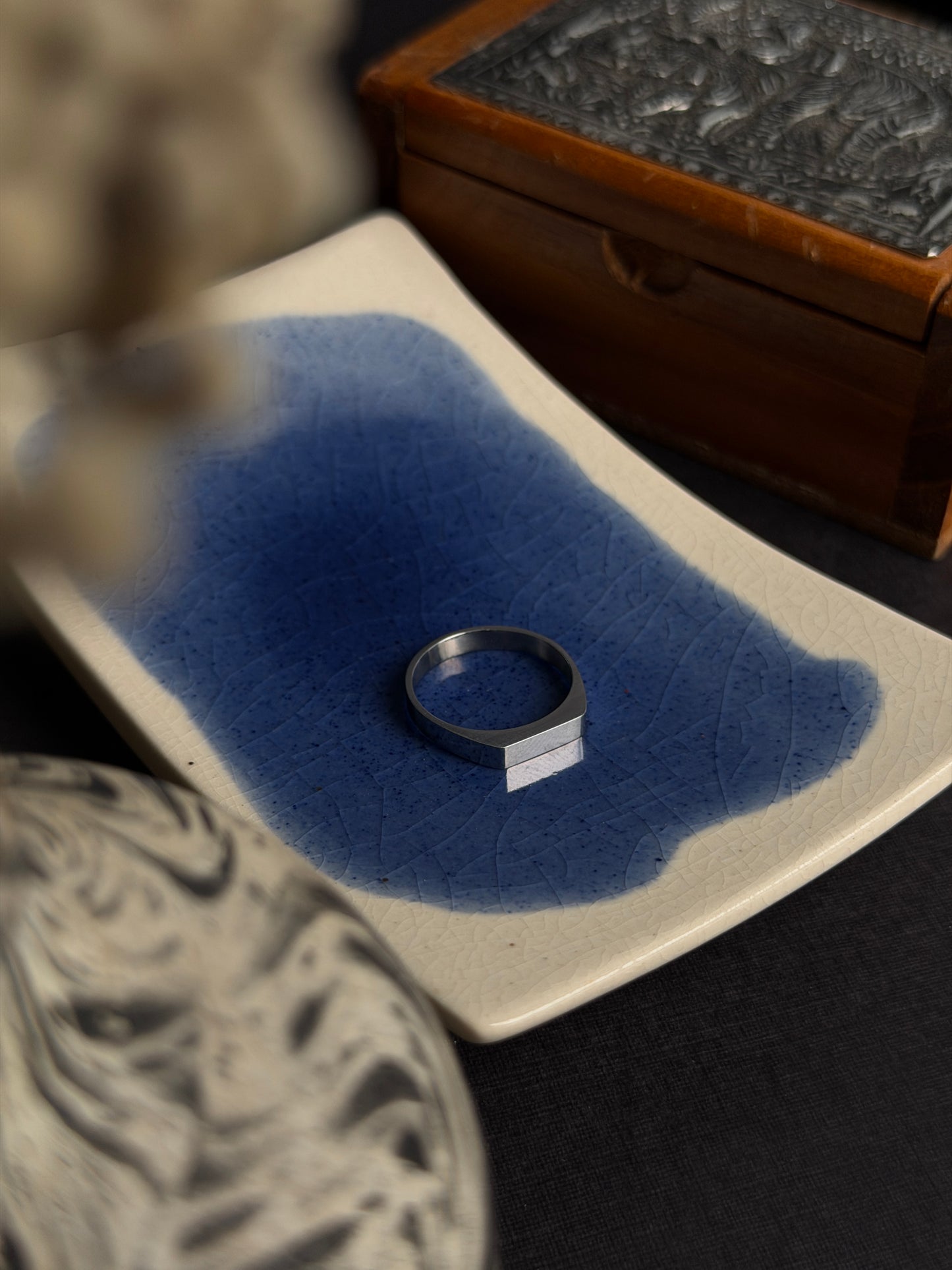Minimal Stainless  steel  Ring