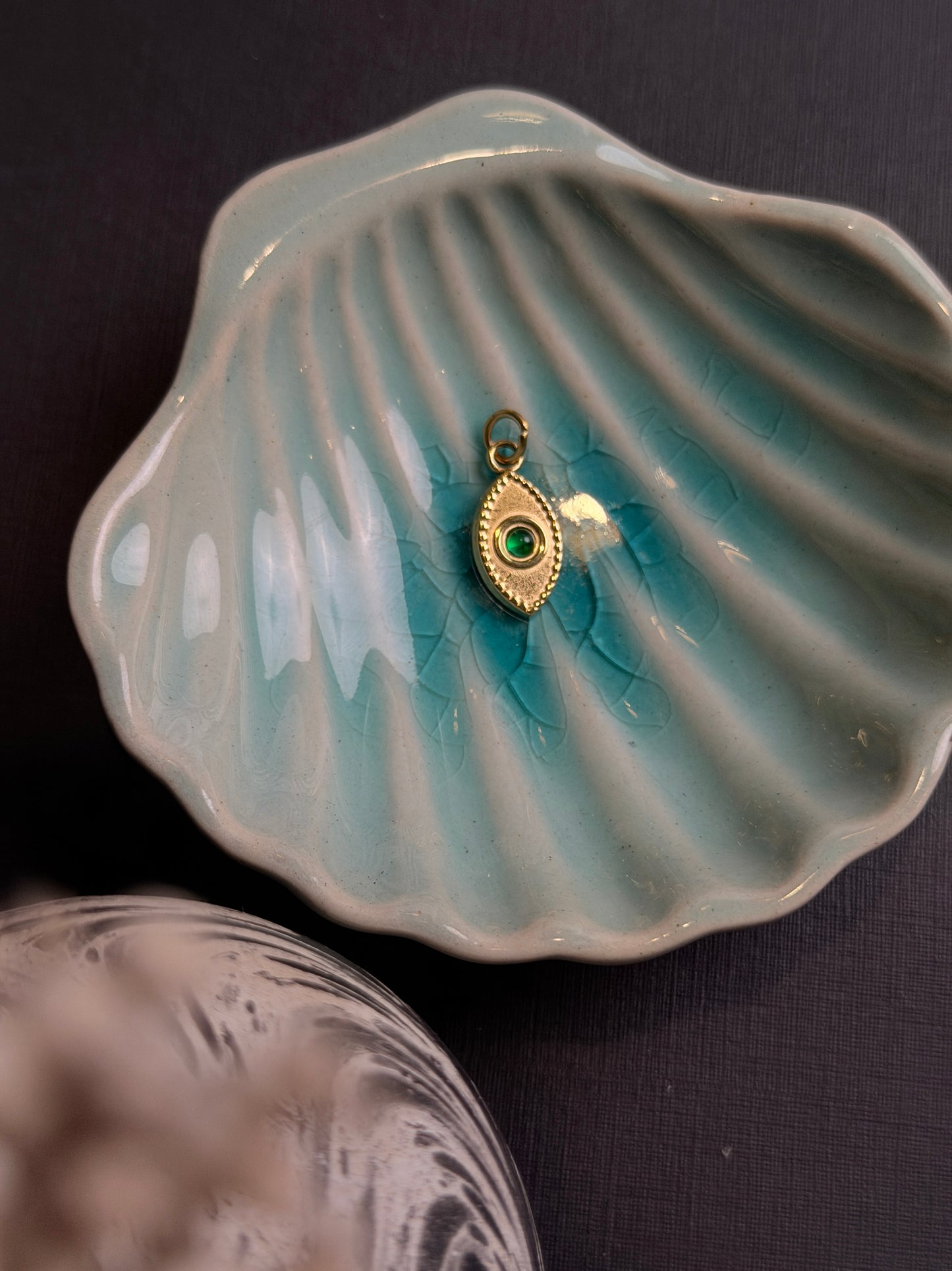 Emerald Eye Pendant