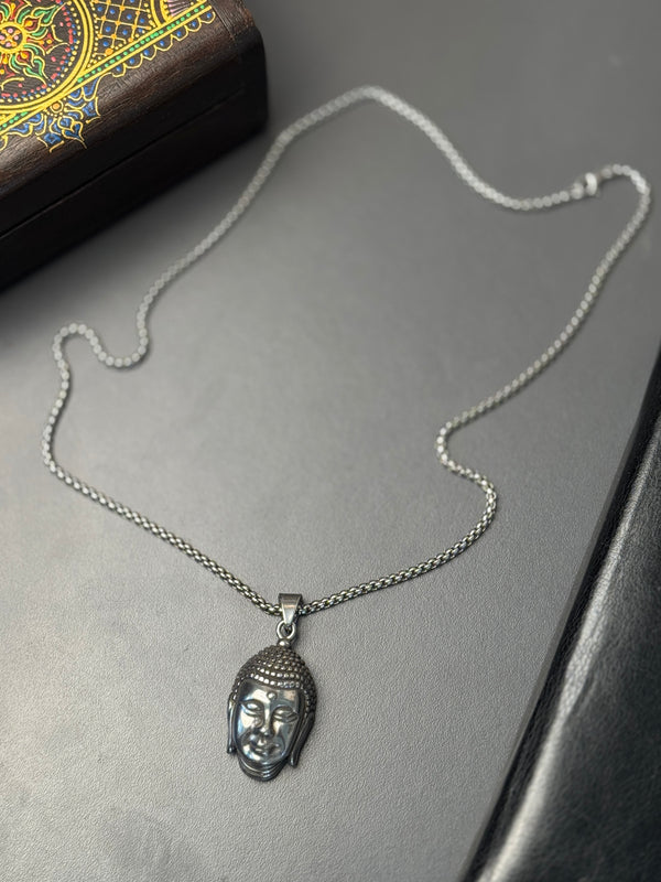 Buddha premium stainless steel necklace