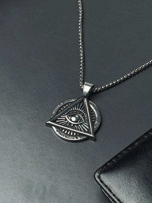 Illuminati premium stainless steel necklace