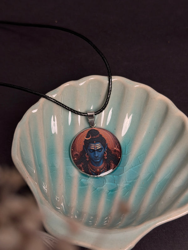 Divine Neelkanth Resin Necklace