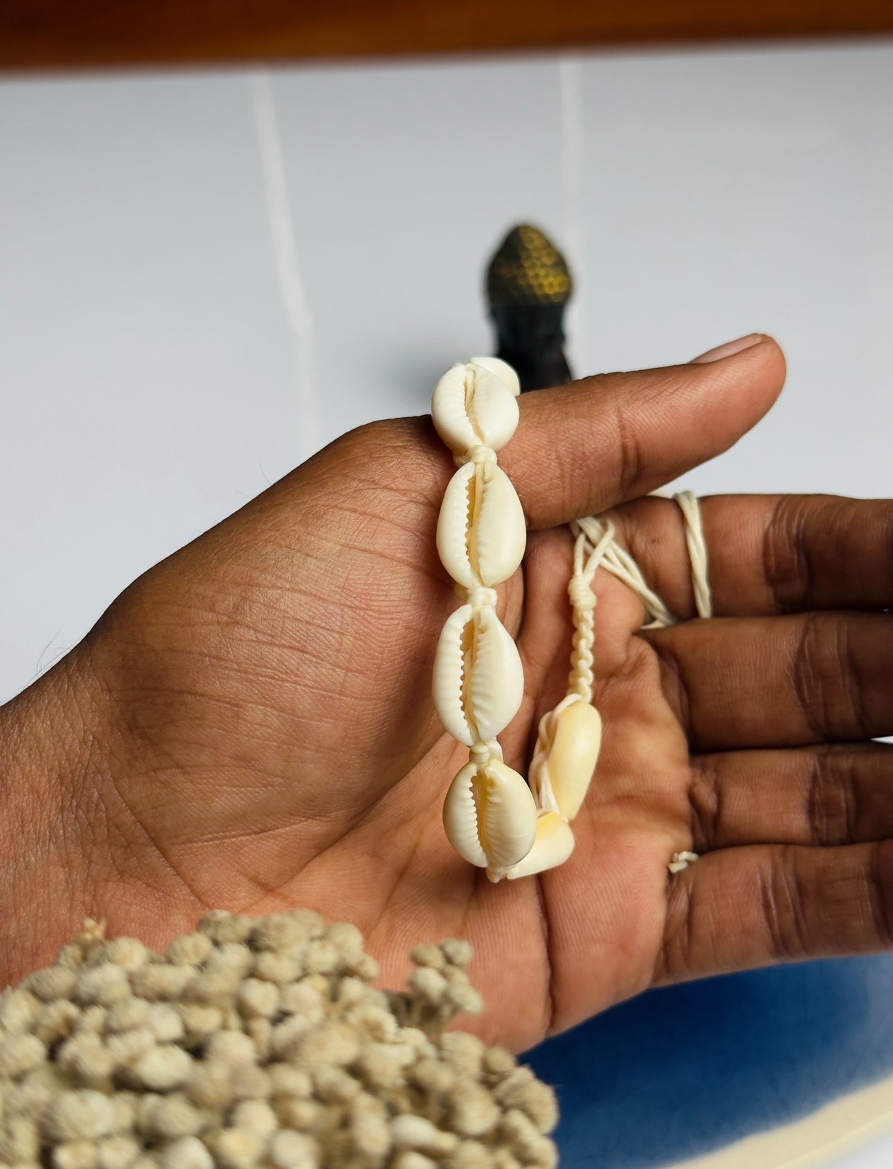 Shell anklet