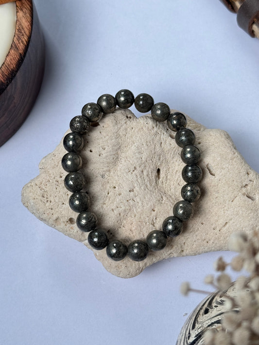 Pirate natural stone beads bracelet ( money magnet bracelet )