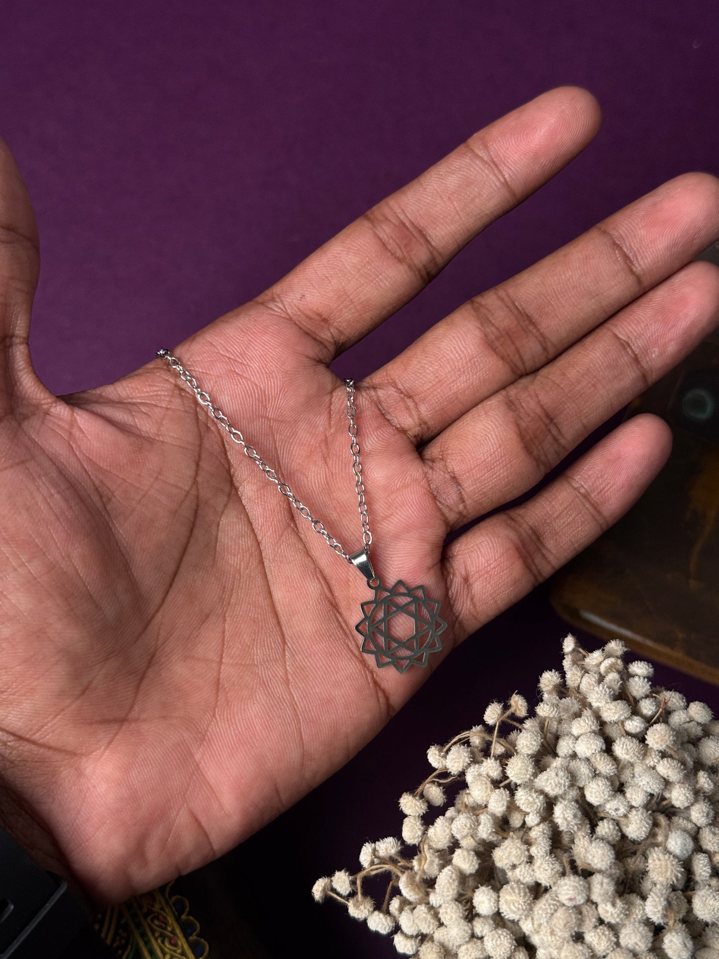 Sacred geometry Stainless steel necklace