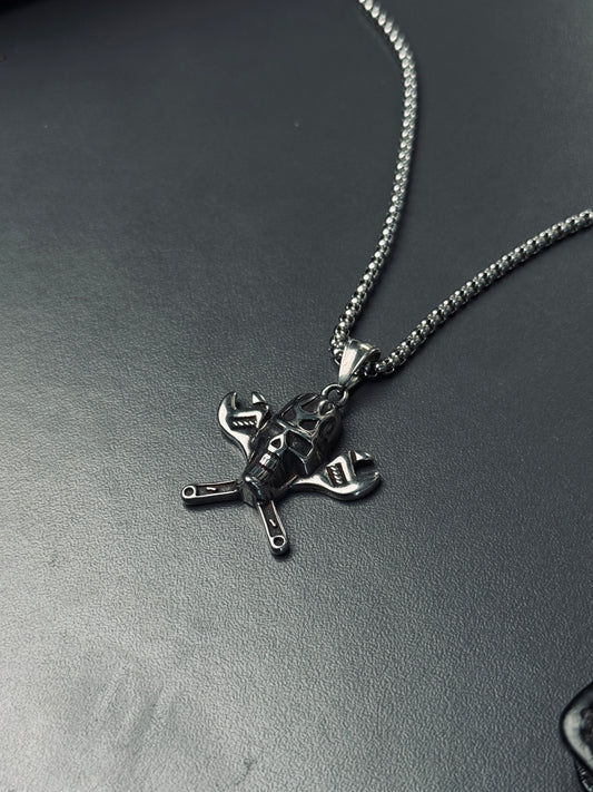 Skull stainless steel necklace