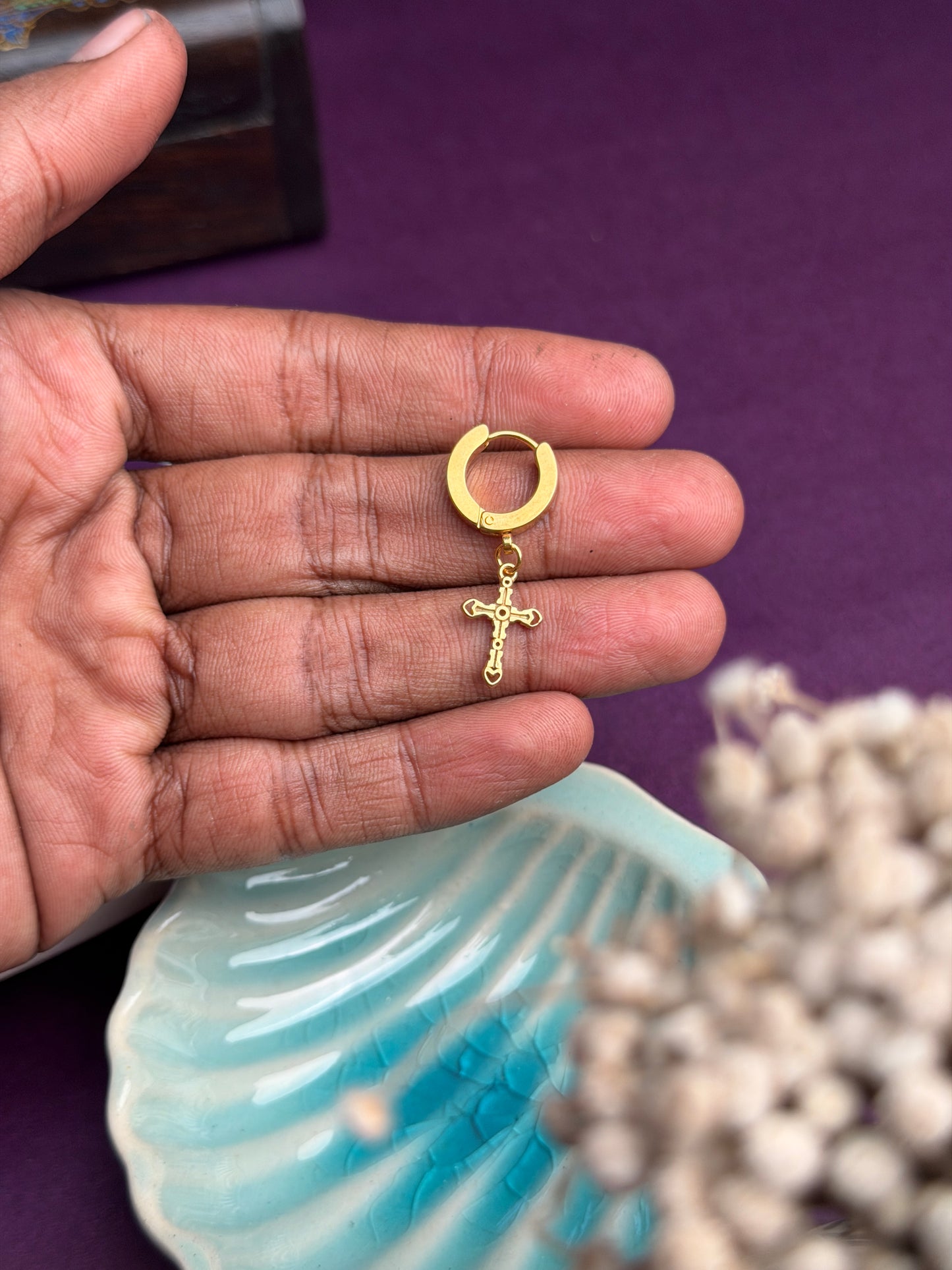 Sacred Gold Dangle