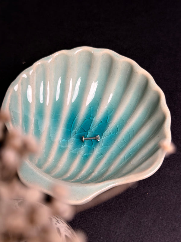 Clear stone Nose pin/ Ear Stud