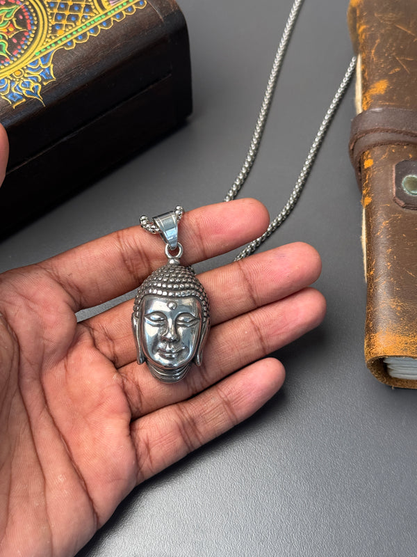 Buddha premium stainless steel necklace