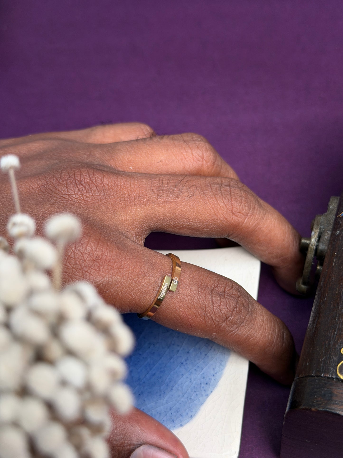 Forever : Together infinity couples combo rings