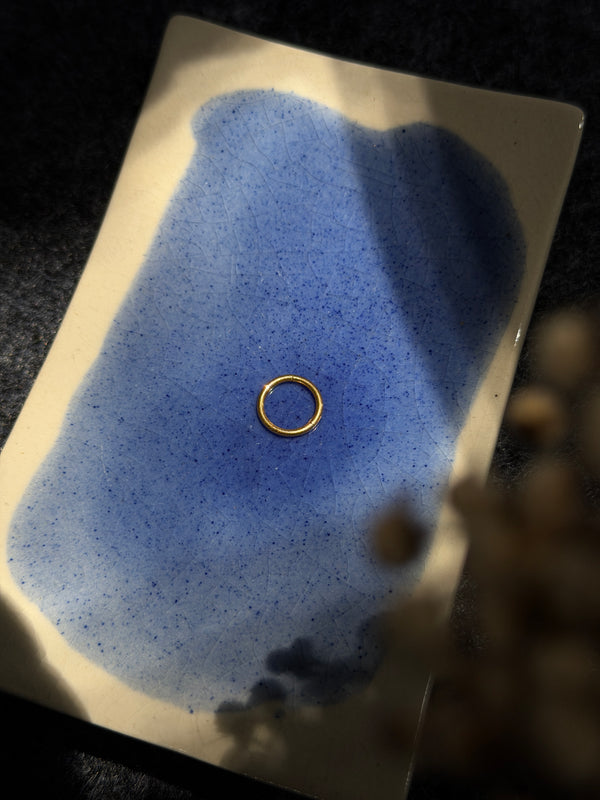 Virat Kohli earring  / nose ring ( Gold colour )
