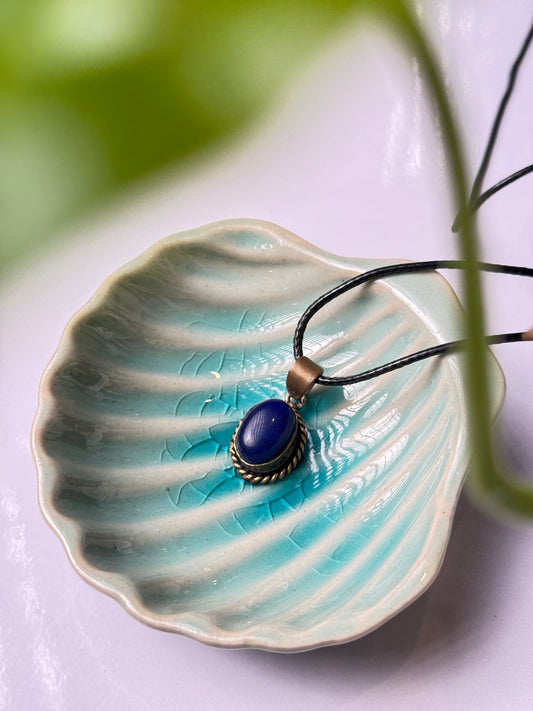 Lapis stone necklace