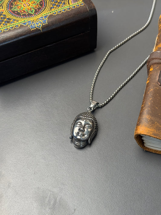 Buddha premium stainless steel necklace