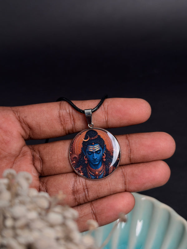 Divine Neelkanth Resin Necklace