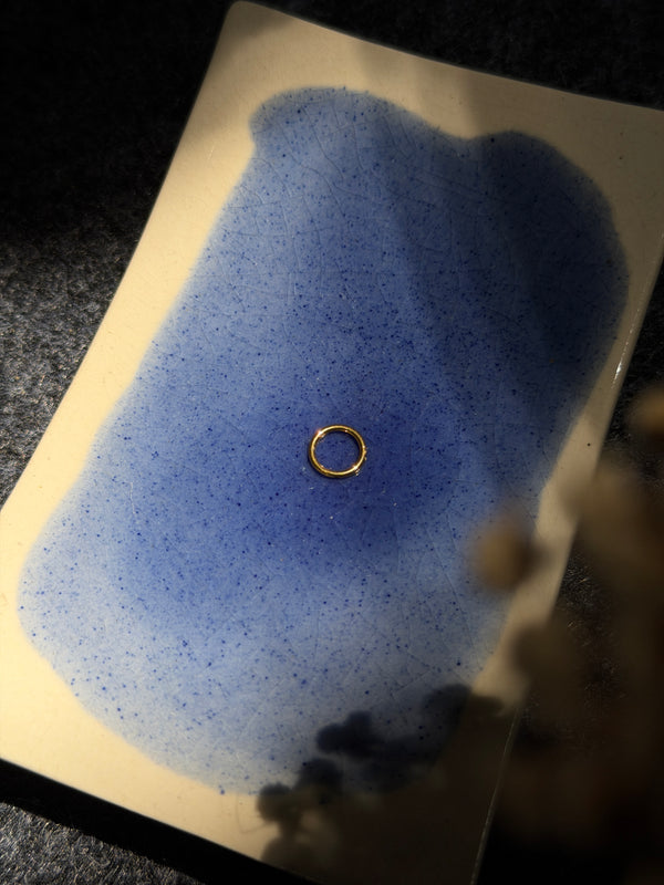 Virat Kohli earring  / nose ring ( Gold colour )