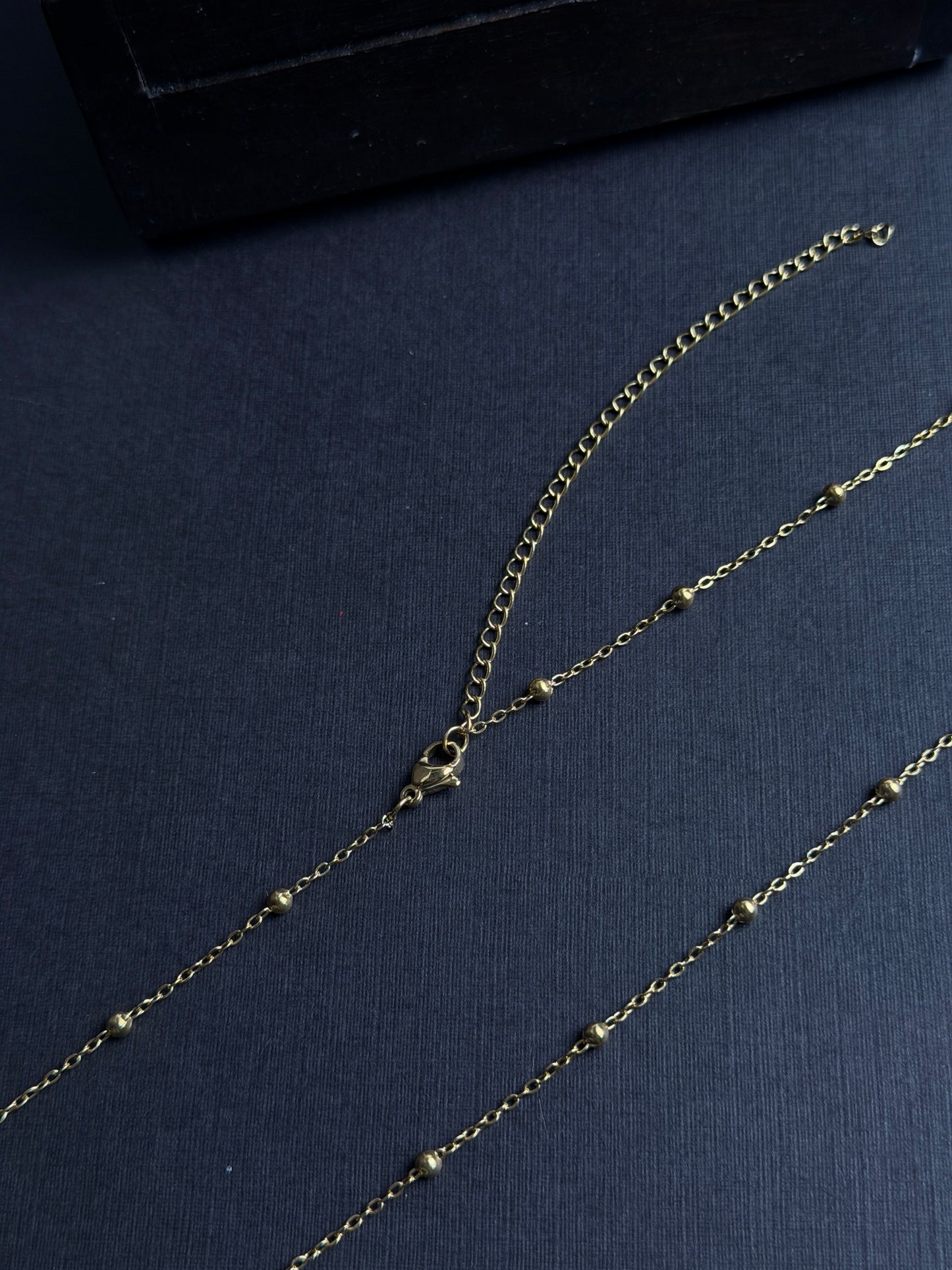 Hip chain doted single layer ( anti tarnish )
