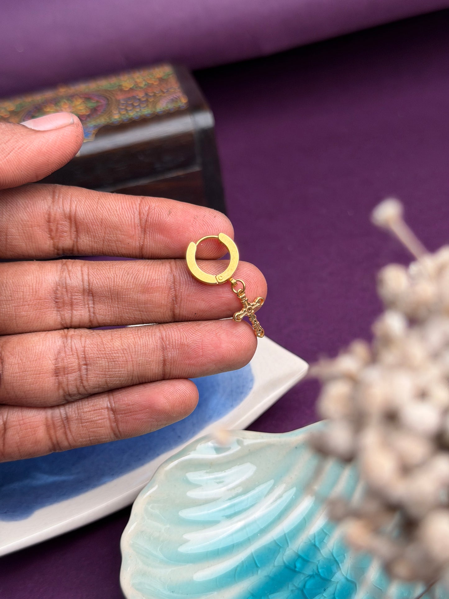 Sacred Gold Dangle