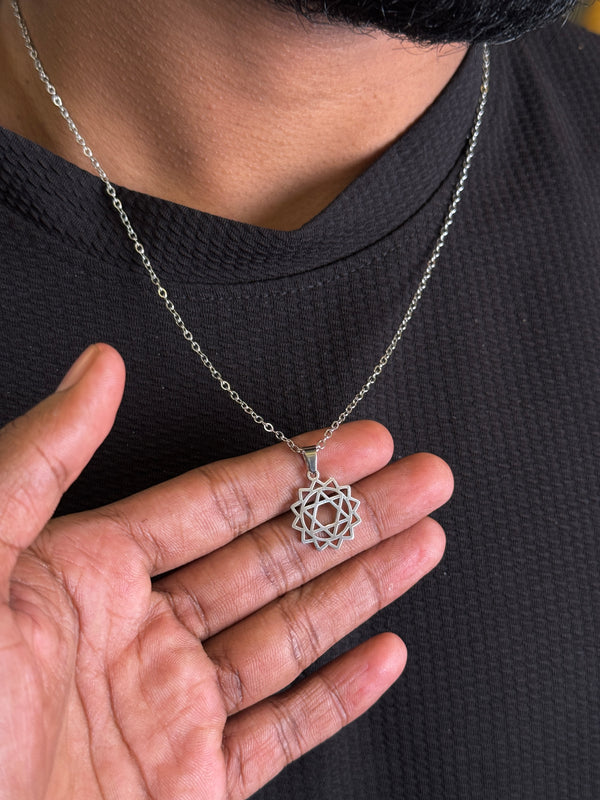 Sacred geometry Stainless steel necklace