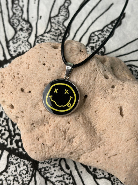 Nirvana resin necklace