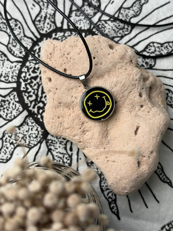 Nirvana resin necklace