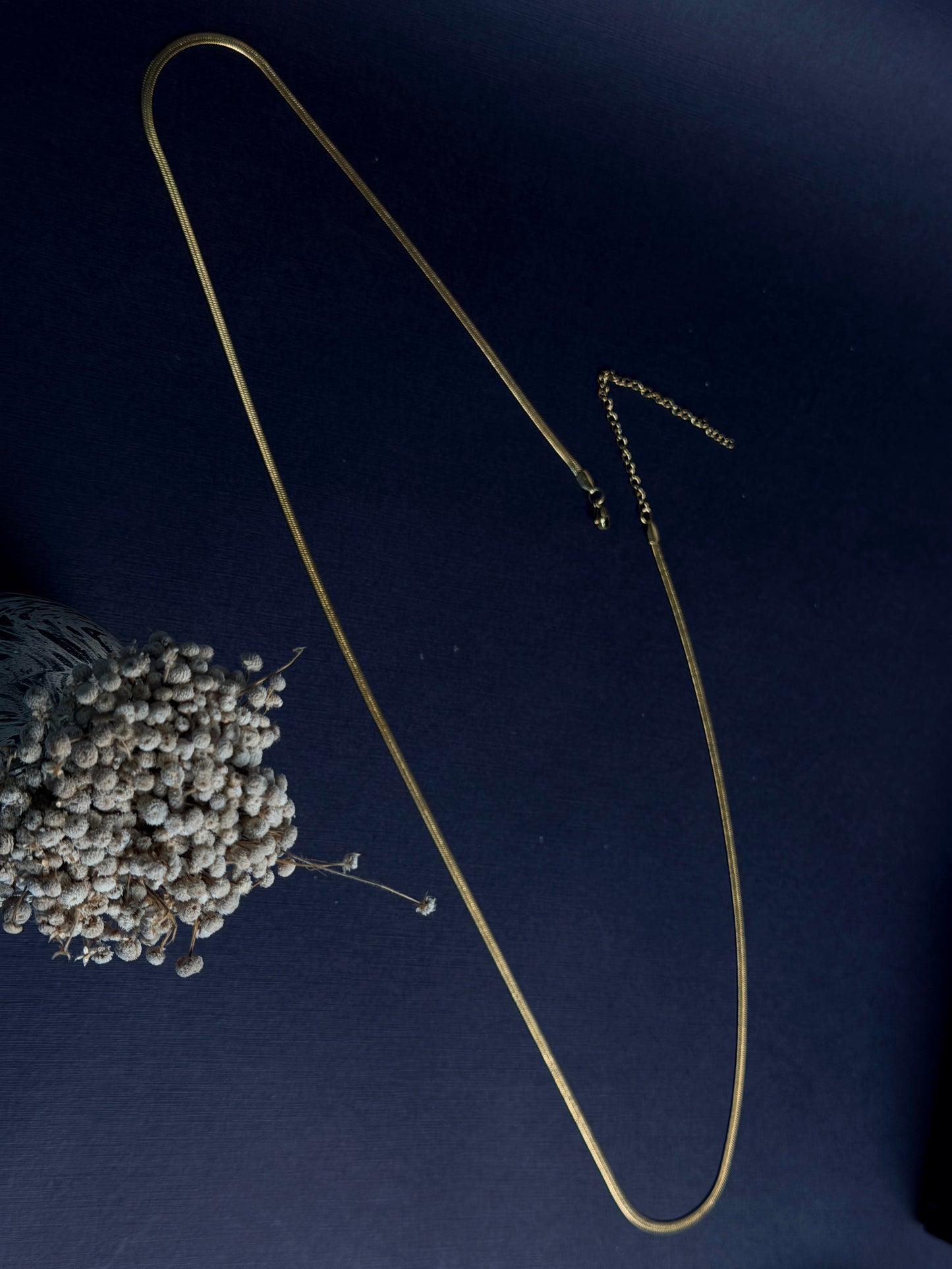Hip chain snake chain model  ( anti tarnish )