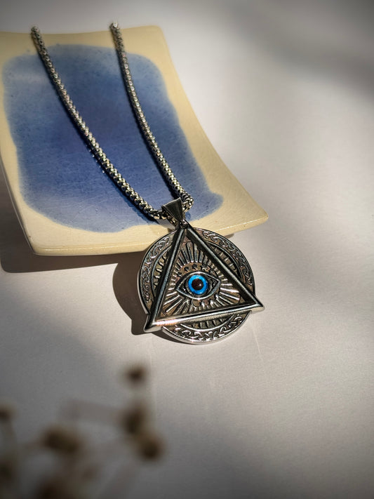 Illuminati premium stainless steel necklace