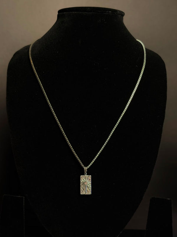 Starburst stainless steel chain