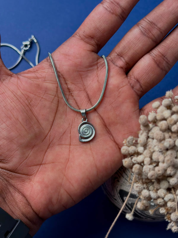 Naruto Stainless Steel silver necklace