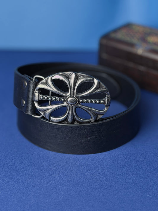 Nomad Cross Premium Leather Belt – Black