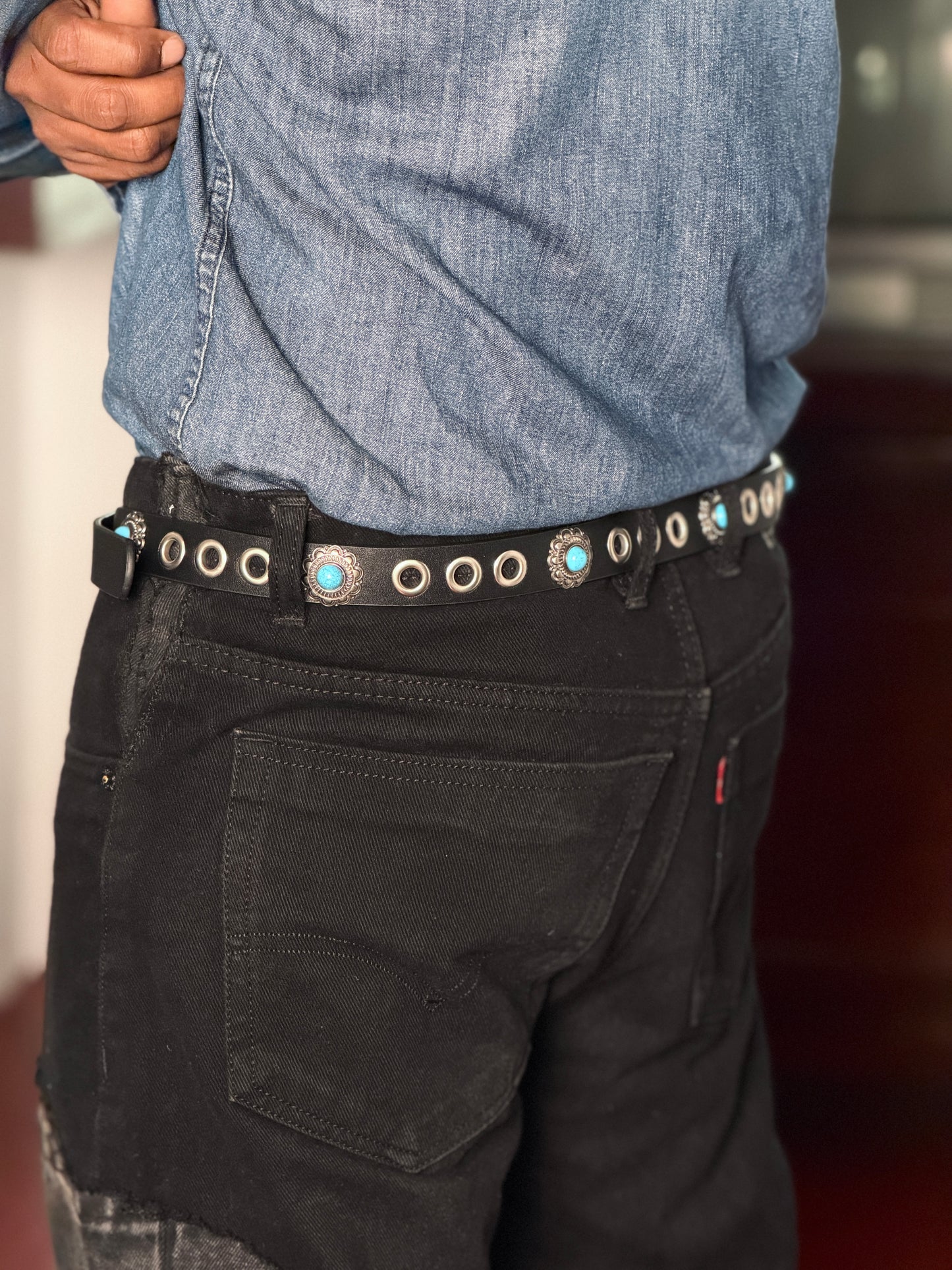 Iron Sigil Premium Leather Belt – Black