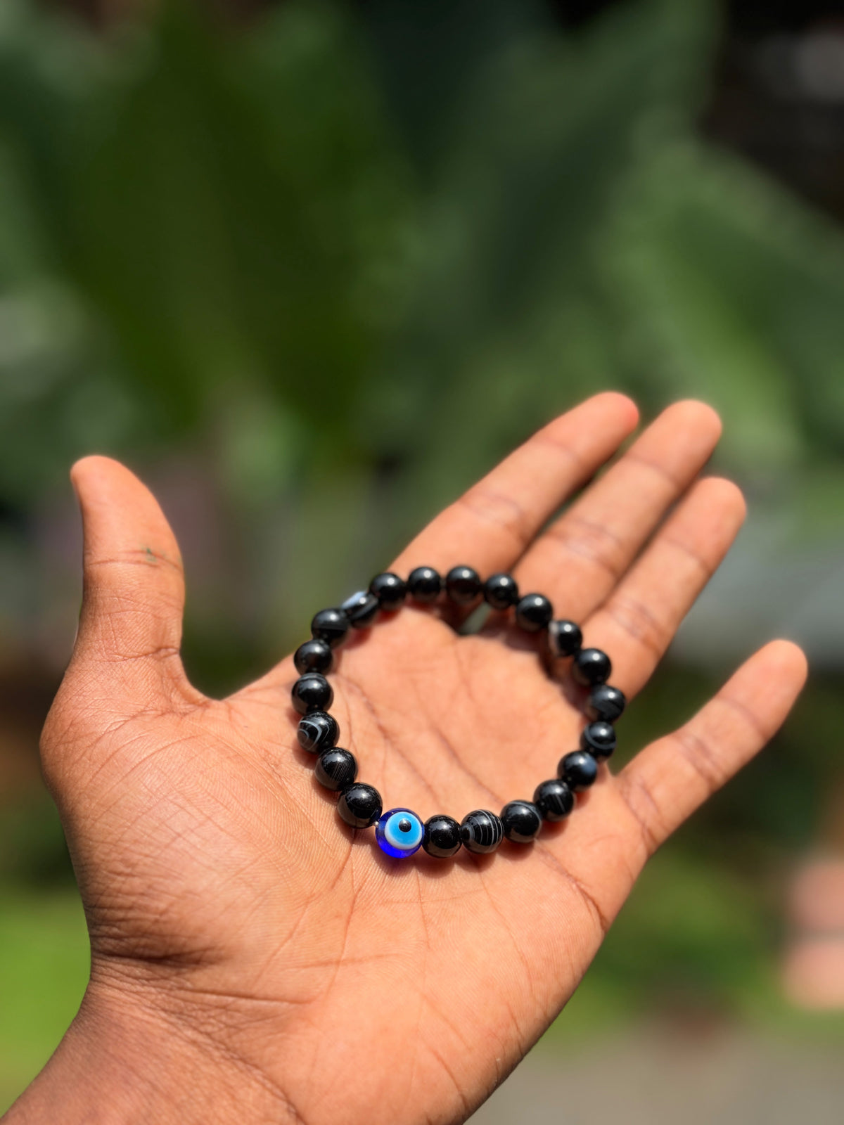 Sulemani Hakik Stone
With Evil Eye Bead